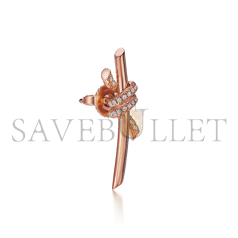 TIFFANY EARRINGS IN ROSE GOLD WITH DIAMONDS 69526136